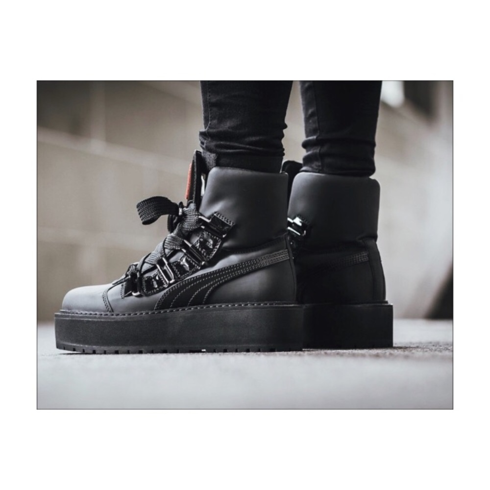 Fenty Puma by Rihanna Leather Sneaker Boot - Picture 2 of 8